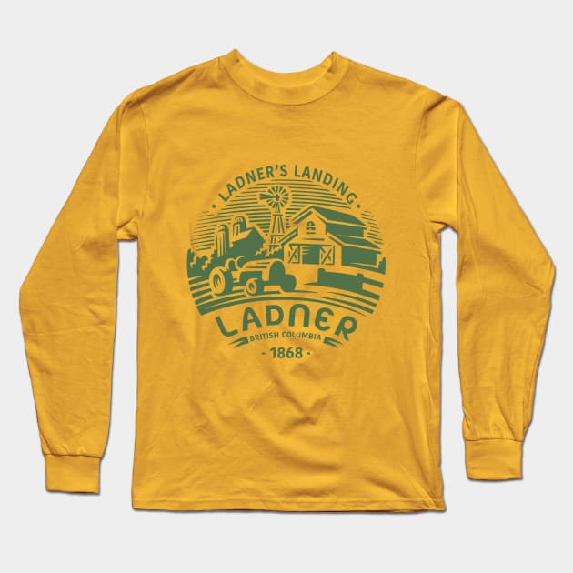 Ladner's Landing Long Sleeve T-Shirt by FahlDesigns